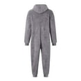 thumbnail image 5 of LIJCC Boys Girls Long Sleeve Zip-Front Jumpsuits Fuzzy Fleece Hooded Rompers Kids Zip up Onesie Sleepwear Cute Playsuit Warm Plush Winter Clothes, 5 of 6
