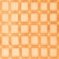 thumbnail image 1 of Ahgly Company Indoor Square Checkered Orange Modern Area Rugs, 6' Square, 1 of 4