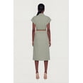 thumbnail image 3 of Women's Poplin Pocket Shirt Dress with Belt, 3 of 3