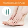 thumbnail image 2 of Heated Socks for Outdoor Winter USB Powered Warmers Universal Use Compact Lightweight Travel Foot Heating Gear, 2 of 5