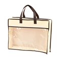 thumbnail image 3 of Bolsa protectora para bolso, funda antipolvo, tela no tejida, transparente, práctica y portátil. 65x45x15cm, 3 of 9