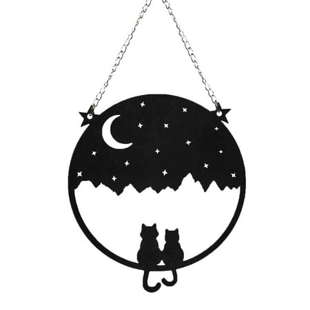 

Balsam Garland Our First Christmas Ornament Oblong Pendant Bead Cat Silhouette Decorative Suncatcher Ornament Decorative Cat Silhouette Decorative Garden Ornament Sun Catchers Decorative Garden