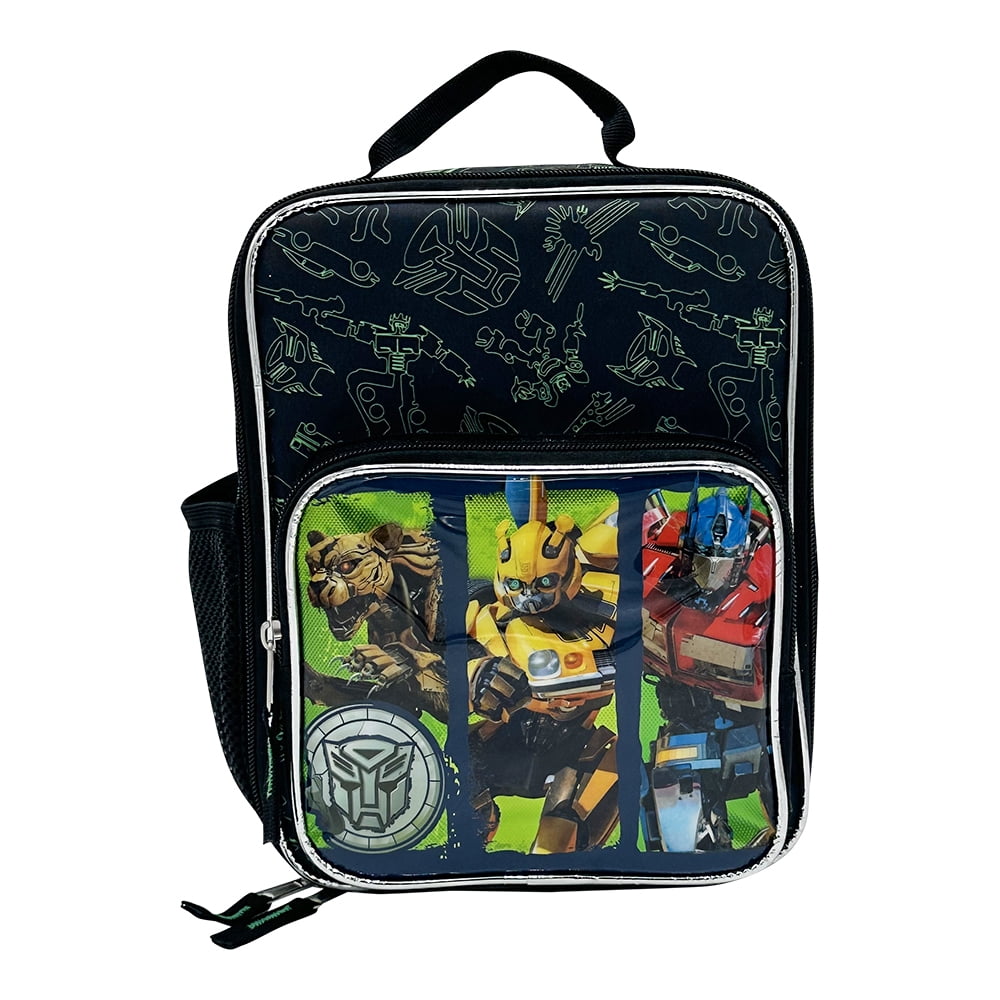 Hasbro Transformers Rise up Beasts Reusable Rectangle Lunch Bag
