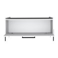 thumbnail image 5 of 22.40 in Depth, 33.10 in Width, White - Single Shelf Storage - Fits Small Rooms - Add Style & Function to Any Space, 5 of 5
