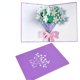 thumbnail image 1 of Paquete de 5 tarjetas de felicitación del día de la madre emergentes de gardenia en 3d para el cumpleaños de la esposa en todas las ocasiones, 1 of 4