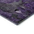 thumbnail image 4 of Addison Rugs Mayfield Washable Transitional Floral Purple Rectangle Rug, 1'8" x 2'6", 4 of 5