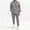 Set-A146Gray, variant on Gamivast Mens Casual Corduroy Set Long Sleeve Button Down Shirt and Pants Outfit Vintage Streetwear Soft Ribbed Texture Suit for Daily Travel Attire