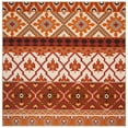 thumbnail image 4 of SAFAVIEH Veranda Dogon Geometric Indoor/Outdoor Area Rug, Red/Beige, 2'7" x 5', 4 of 7