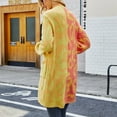 thumbnail image 2 of Patlollav Womens Medium Long Coat New Long Sleeve Sweater Knitted Cardigan Coat, 2 of 6