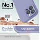thumbnail image 5 of Funda de Silicona Premium, Forro de Microfibra Suave, para iPhone 16 Pro de 6.3 Pulgadas, Gris Lavanda, 5 of 7