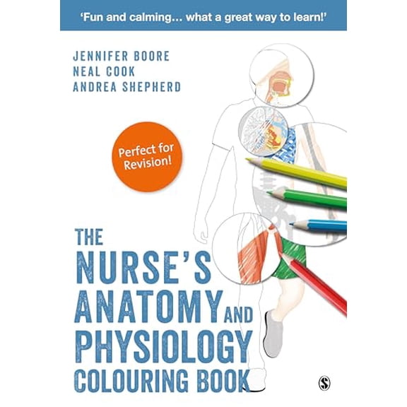Pre-Owned The Nurse's Anatomy and Physiology Colouring Book (Paperback) 1526424355 9781526424358