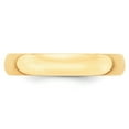 thumbnail image 2 of 14k Yellow Gold 4mm Plain Classic Dome Wedding Band Ring Size 5.5, 2 of 4