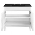 thumbnail image 4 of Modway Render 36" MDF and Particleboard Bathroom Vanity in White/Black, 4 of 4