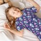thumbnail image 5 of Balery Skull Purple Flower Conjunto de Pijama Infantil de Manga Corta con Estampado – Ropa de Dormir de Algodón Suave-3X-Large, 5 of 6
