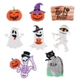 thumbnail image 1 of 8 piezas de letreros de jardín de Halloween Allinless decoraciones de Halloween, 1 of 3