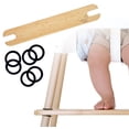 thumbnail image 2 of Reposapiés Nibble and Rest Woodsi Footsi para trona IKEA Antilop, 2 of 8