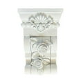 thumbnail image 2 of 2-Pack Millwork Rose Corbel 6 5/8-Inch W x 3 3/4-Inch D x 10 1/4-Inch H High Density Polyurethane OC-031, 2 of 5