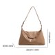 thumbnail image 2 of Bolso de hombro Mujeres casuales de gran capacidad All-Match Tote Fecha de bolso Plazo Caki, 2 of 9