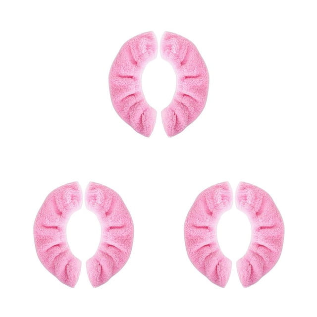 Naiovety Cubierta de cuchillo de patinaje Buena elasticidad Vellosidad larga Antióxido No es fácil desactualizar Funda de tela de microfibra Rosa claro Type1 NO1 Naiovety CBP288884