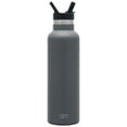thumbnail image 5 of Simple Modern 20oz Ascent Water Bottle With Straw Lid - Stainless Steel Hydro Tumbler Flask - Double Wall Vacuum Insulated Small Reusable Metal Leakproof -Graphite, 5 of 7