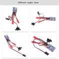 thumbnail image 3 of Motor cepillado controlador de velocidad electrónico 10A sin freno Motor de coche RC para bricolaje para modelo RC, 3 of 8