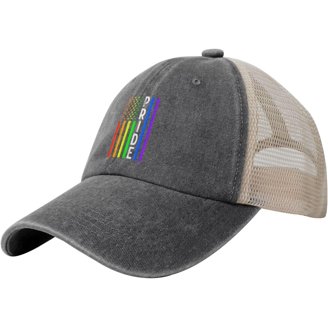 LGBT Gay Pride Rainbow Hat Men Women Adjustable LGBT  display picture 3