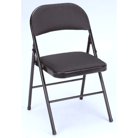 Mainstays Fabric Folding Chair, Black