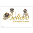 thumbnail image 1 of Pipsqueak Productions C585 Pug Cartes de Noël en Boîte - Lot de 10, 1 of 1