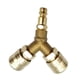 thumbnail image 1 of Distribuidor de tabletas de 1/4 de pulgada. Accesorios eficientes para herramientas neumáticas. Compacto. Oro, 1 of 9