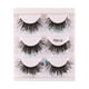 thumbnail image 1 of 3 pares de Pestañas postizas jinwen luminosas decorativas color brillante dramático Azul, 1 of 8