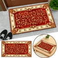 Machine Washable Velvet Floor Mats Non Slip Comfortable Standing Mat