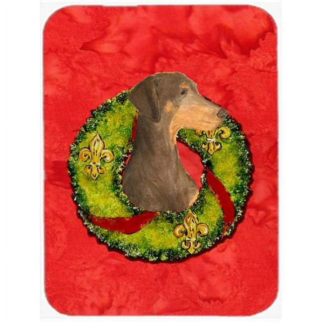 Carolines Treasures SS4169LCB Doberman- Glass Cutting Board - Large