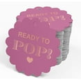 thumbnail image 4 of Inkdotpot Pack Of 50 Real Rose Gold Foil Paper Tags Ready To Pop Baby Shower Favor Hang Tags, 4 of 7