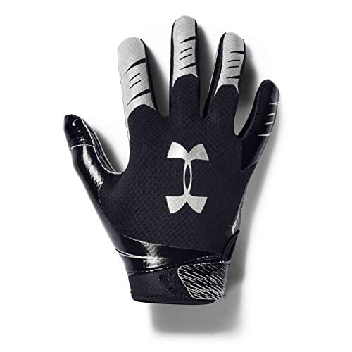 Under Armour Men's UA Highlight Football Receiver Gloves 1326220-100 White/Black 