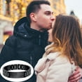 thumbnail image 4 of DORANA Black American Flag Watch Link Bracelets for Men Boys to My Boyfriend Gifts from Girlfriend 4th of July Father's Day Jewelry Gifts Ideas Husband Lover Male New Dad Teen Teenage Age, 4 of 6