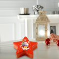 thumbnail image 5 of BGZLEU Christmas Tin Box Collection with Lids - 7.48in Star Gift Tin Box - Star Shaped Metal Cookie Tin Tinplate Candy Box - Gift Idea - Empty Bakery Box For Xmas Party Decoration, 5 of 6