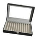 thumbnail image 5 of Caja de almacenamiento de la pluma Caso de recolección de la pluma Premio Caso de colección de coleccionistas de joyería multipropósito para regalo de 12 cuadrículas, 5 of 8