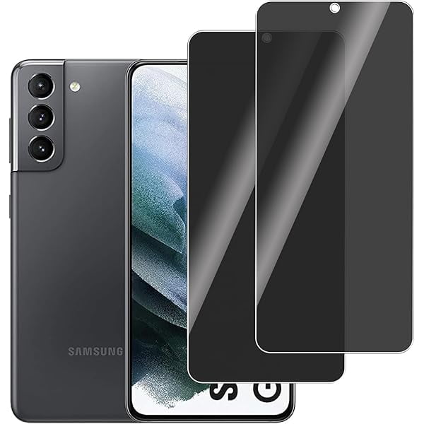 xixishop 2-pack For Samsung Galaxy S21 5G Privacy Screen Protector, Anti Spy Tempered Glass Protective Film, Easy to Install, Scratch-Resistant, Anti-Fingerprint,9H Hardness