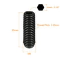 thumbnail image 2 of Bola Punto Juego Tornillos 10uds M8 x 25mm Alto Carbono Unique Bargains, 2 of 7