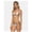 Beige - tapiocapercydot, variant on Womens Antic Full Coverage Bikini Swim Bottom, Pink, Medium