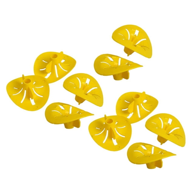 Colector de abejas Zulema 10 piezas para avispones color amarillo