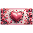 thumbnail image 2 of LUUFILx Romantic Heart Lights Backdrop Banner Valentine Decoration for Weddings Photo Shoot Party Supplies Festive Occasion Background Celebrations, 2 of 8