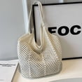 thumbnail image 2 of Bolso Tejido Crochet Bags Mujeres Gran Capacidad Damas Diario, 2 of 9