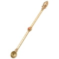 thumbnail image 1 of Miangastore Brass Buddha Spoon Spoon for Pouring Ghee Tibet Spoon Religious Spoon, 1 of 8