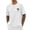 White, variant on Tshirts Shirts for Men Tropical Print Summer Short Sleeve Loose Fit T-Shirts Classic Beach Vacation Relaxed Fit Shirts for Men Army Green L