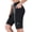 Black, variant on Women's Bike Shorts 4D Padded Cycling Road Bike Pockets Wide Waistband Sun Protection Black L
