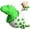 Green, variant on KEINXS Dog Chew Toys for Aggressive Chewers, Tough Durable Dog Teeth Cleaning, Egg Shaped Interactive Chew Toy for Small Medium Dogs