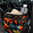 thumbnail image 6 of Fish Foldable Car Trash Bin with Lid, Leak-proof Mini Trash Can, Hanging Storage Bag for Car, 6 of 6