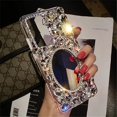 thumbnail image 3 of Phone Case For Samsung Galaxy S24 S23 S22 + Plus Ultra Back Cover Mirror Shockproof Crystal Diamond Tpu, 3 of 5