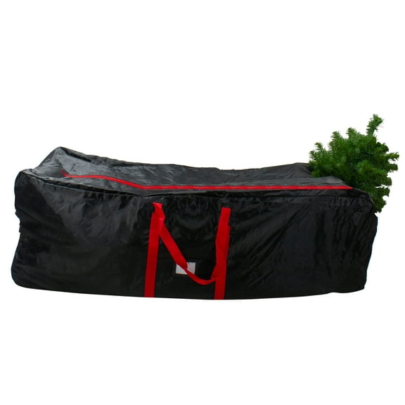 Dyno 58" Black Rolling Artificial Christmas Tree Storage Chest for 9ft Trees
